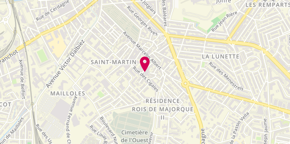 Plan de Auto Primo, 13 Rue Lucien Deslinières, 66000 Perpignan