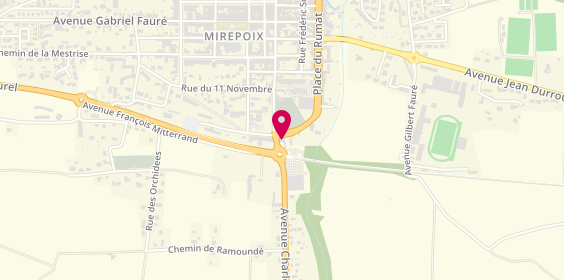 Plan de Total, 247 avenue Charles de Gaulle, 09500 Mirepoix