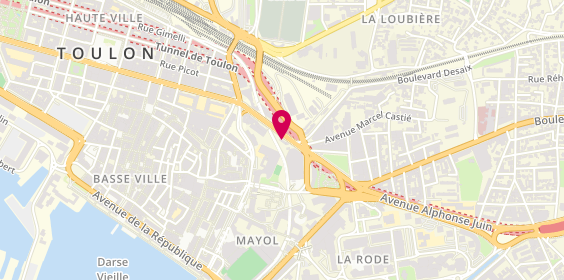 Plan de Relais Champ de Mars, 160 Boulevard Georges Clemenceau, 83000 Toulon
