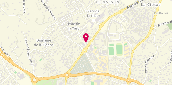 Plan de Rapid'pare Brise, Les Matagots
1171 avenue Guillaume Dulac, 13600 La Ciotat