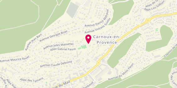 Plan de A et I Associes, 48 Avenue de Cassis, 13470 Carnoux-en-Provence