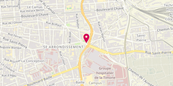 Plan de Auto Fouad Maissa Services, 278 Rue Saint Pierre, 13005 Marseille