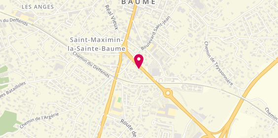 Plan de Relais Olympe, Route de Nice
Route Nationale 7, 83470 Saint-Maximin-la-Sainte-Baume