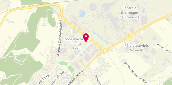 Plan de Autonet +, Zone Industrielle la Palun
5 Rue Emmanuel Vitria, 13120 Gardanne