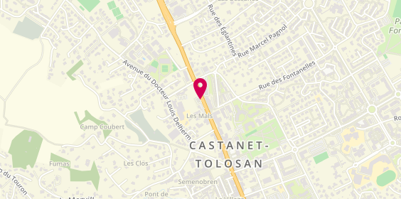 Plan de Croco Lavage, 42 Avenue de Toulouse, 31320 Castanet-Tolosan