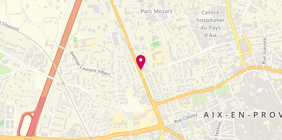 Plan de Sandy, 23 Avenue Marechal Lattre de Tassigny, 13090 Aix-en-Provence