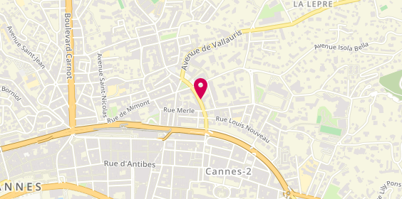 Plan de Total, 26 Boulevard de la République, 06400 Cannes