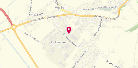 Plan de Carrosserie du Grand Faubourg Axial - MOTRIO, 13 Rue Pierre et Marie Curie Zone Artisanale De, 31590 Verfeil