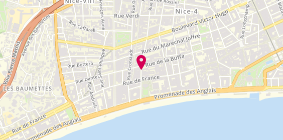 Plan de Garage Rivoli, 6 Rue de Rivoli, 06000 Nice