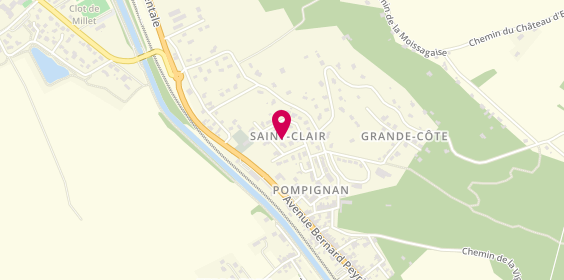 Plan de Excel Lavage, Saint Clair
175 Route de Montauban, 82170 Pompignan