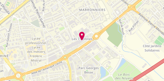 Plan de XL Lavage, 42 Rue du Forez, 30000 Nîmes