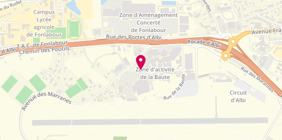 Plan de Centre Leclerc Société Lavida, Zone Aménagement de la Baute 1 Rue Melaudy, 81990 Le Sequestre