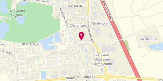 Plan de AD Expert, Zone Industrielle Chalancon
102 chemin de Saint-Montange, 84270 Vedène