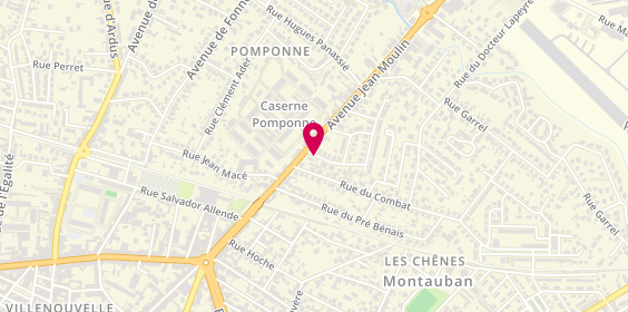 Plan de Mc Lavage, 2 Rue Bernard Palissy, 82000 Montauban