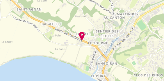 Plan de Aslinka, La Palu 10 Route Bordeaux, 33550 Le Tourne