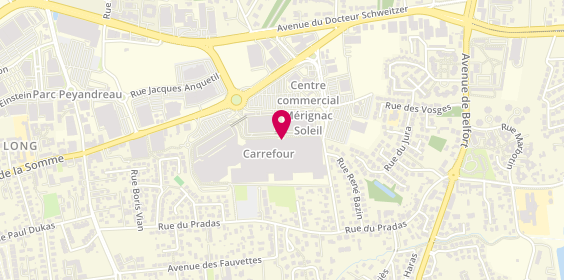 Plan de Expres Oil, Pkg Centre Centre Commercial Carrefour
52 Avenue de la Somme, 33700 Mérignac