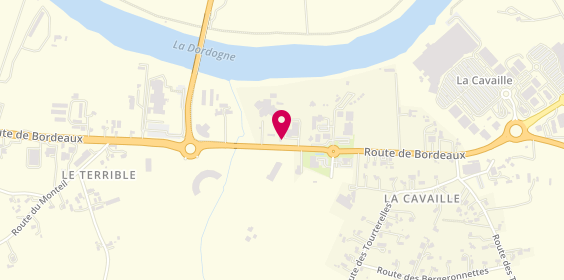 Plan de Ma'Station, 30 Route de Bordeaux, 24100 Saint-Laurent-des-Vignes