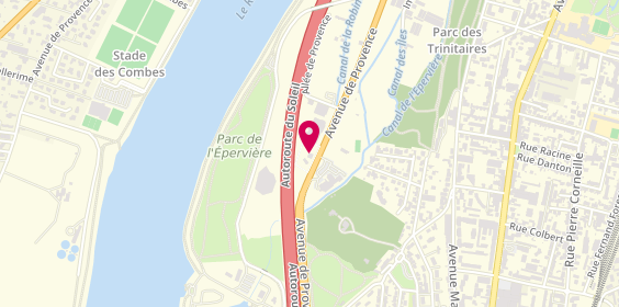 Plan de Relais Eperviere, 162 avenue de Provence, 26000 Valence