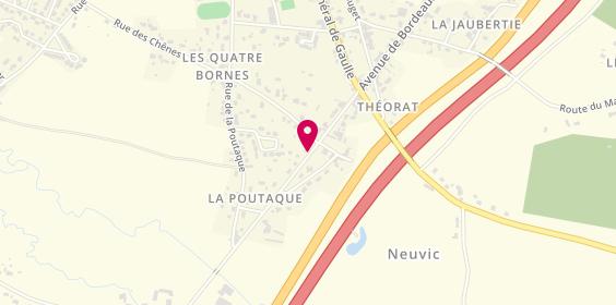 Plan de Intermarché, Route de Bordeaux, 24190 Neuvic