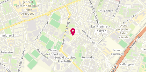 Plan de Km Nettoyage, 5 Rue Marie Paradis, 38400 Saint-Martin-d'Hères