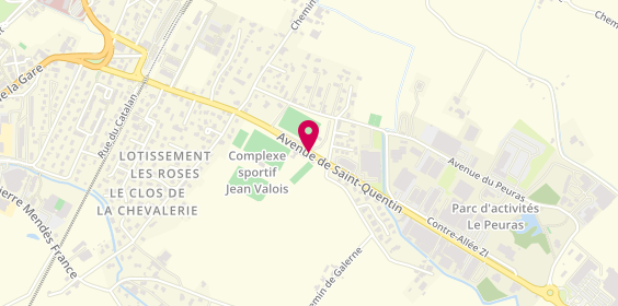 Plan de L'Empereur du Lavage, Centre Commercial Carrefour Route Saint Quentin, 38210 Tullins