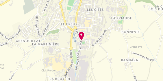 Plan de Ecolavage, 1 Rue du 11 Novembre, 42400 Saint-Chamond