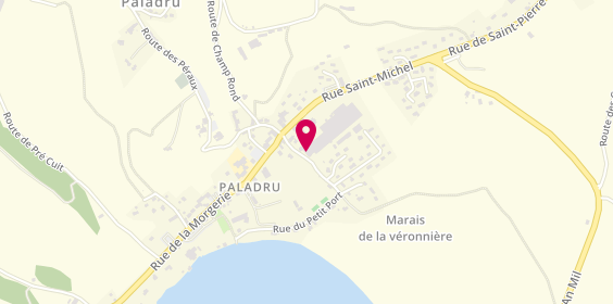 Plan de Raf Auto, 73 Route du Petit Port, 38850 Villages du Lac de Paladru