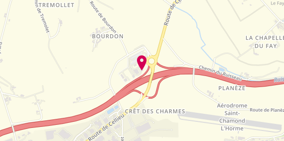 Plan de Relais Bourdon, A47 Aire du Pays du Giers, 42400 Saint-Chamond