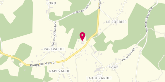 Plan de Garage Desmond, Route de Mareuil, 24300 Saint-Martial-de-Valette