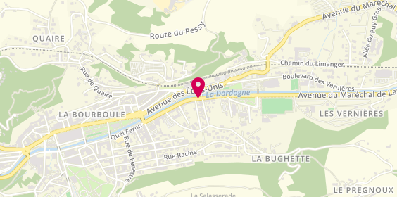 Plan de Roux, Avenue Alsace Lorraine, 63150 La Bourboule