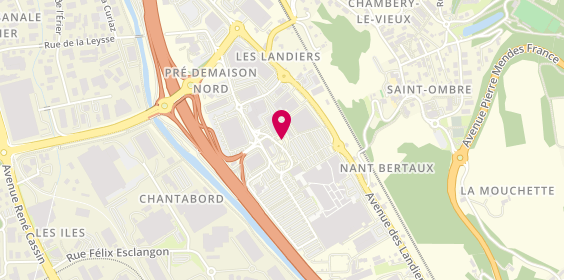 Plan de Chamnord Lavage, 1097 avenue des Landiers, 73000 Chambéry