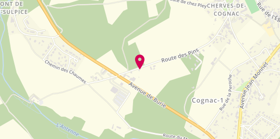 Plan de DMLavage, 37 Route des Pins, 16370 Cherves-Richemont