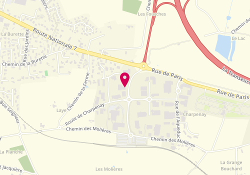 Plan de Carrosserie Morel, Rue du parc d'Activités Zone Artisanale du Charpenay
Route Nationale 7, 69210 Lentilly