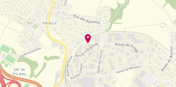 Plan de Exl Autoclean, 99 Route des Rutys, 74370 Annecy