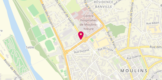 Plan de Lav O Top, 1 avenue du Général de Gaulle, 03000 Moulins