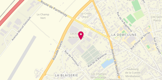 Plan de Jactine, Centre Commercial
Rue de la Demi Lune, 86000 Poitiers