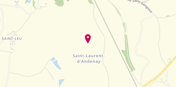 Plan de Rc Carrosserie, Les Paquelins, 71210 Saint-Laurent-d'Andenay