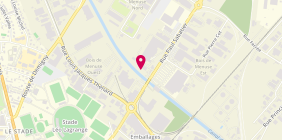 Plan de Pro Lavage, 3 Rue Paul Sabatier, 71100 Chalon-sur-Saône