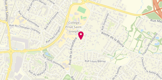 Plan de Bulle de Savon, Centre de Lavage de la Proutiere 44 Rue Proutière, 85300 Challans