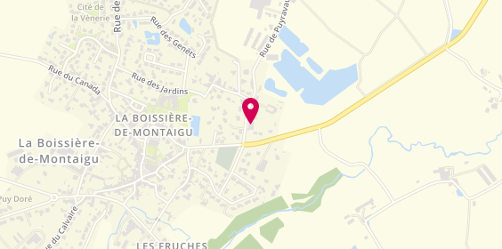Plan de Proximeca, 27 Route de Cholet, 85600 La Boissière-de-Montaigu