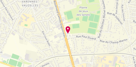Plan de Bioautocenter, 22 Boulevard Camille Dagonneau, 58640 Varennes-Vauzelles