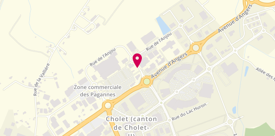 Plan de Crocojet, 7 Rue Layon, 49300 Cholet