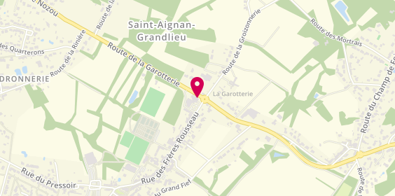 Plan de Agent Peugeot, 5 Route de la Garotterie, 44860 Saint-Aignan-Grandlieu