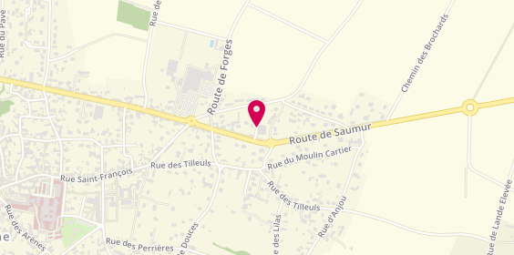 Plan de Citroen, 57 Route de Saumur, 49700 Doué-la-Fontaine
