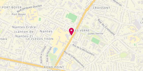 Plan de Access - TotalEnergies, 55 Boulevard Jules Verne, 44000 Nantes