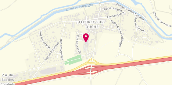 Plan de Intermarché, Rue du Stade, 21410 Fleurey-sur-Ouche