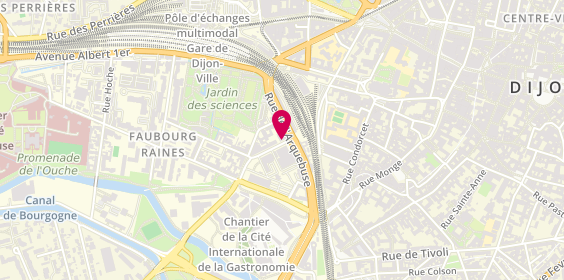 Plan de Chouett'pare-Brise, 25 Rue de l'Arquebuse
4 Rue Joliet, 21000 Dijon