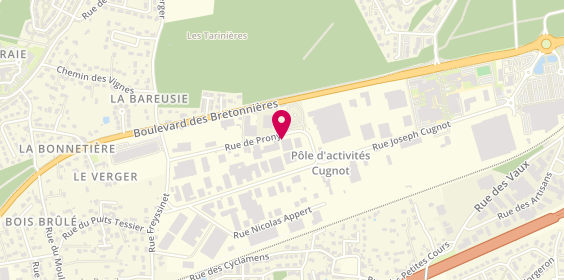 Plan de Best Auto Service, 6 Rue de Prony, 37300 Joué-lès-Tours