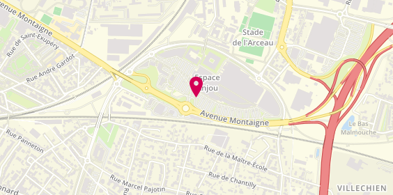 Plan de Espace Anjou, Centre Commercial Espace Anjou
75 avenue Montaigne, 49000 Angers