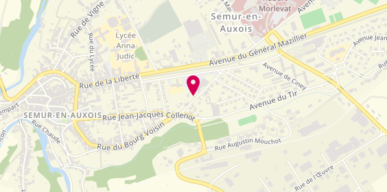 Plan de Siligom, 8 Avenue Jean Mermoz, 21140 Semur-en-Auxois